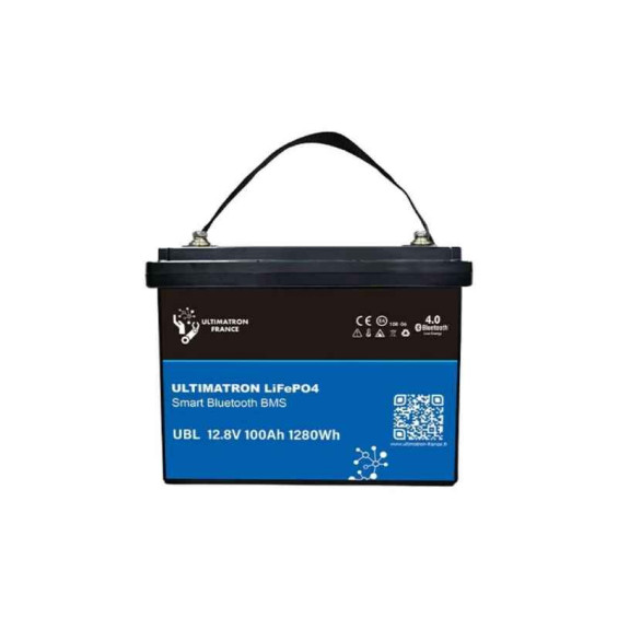 100Ah lithium battery converted van
