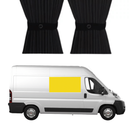 Blackout curtain for front...