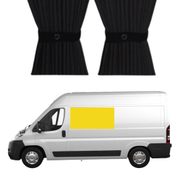 Blackout curtain for front...