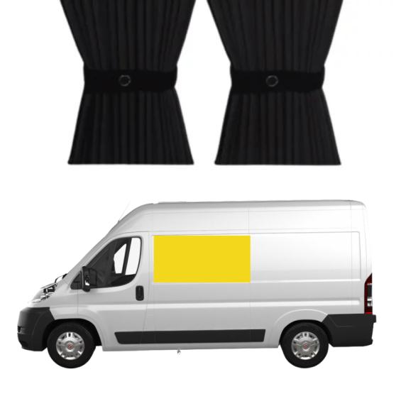 Blackout curtain for front...
