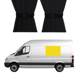 Cortina opaca para ventana central izquierda - Mercedes Sprinter (Desde 2006)