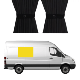 Blackout curtain for middle right window - Mercedes Sprinter (From 2006)