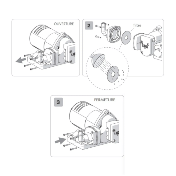 Aqua 8 7L water pump - FIAMMA