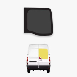 Right-hand rear hinged door...