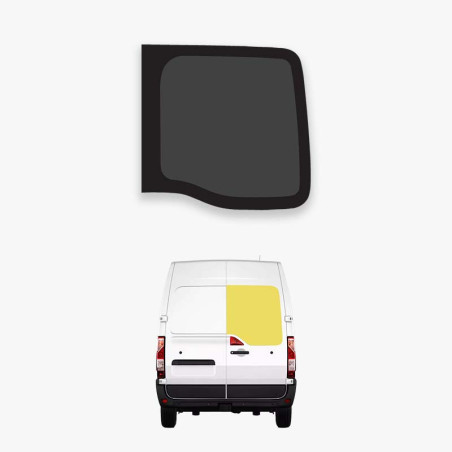 Right-hand rear hinged door...