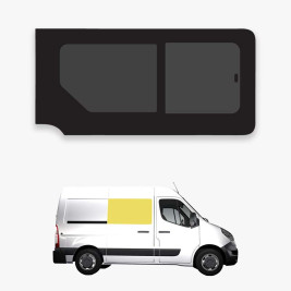 Schiebefenster vorne rechts mit hinterer Öffnung Master, Movano, NV400