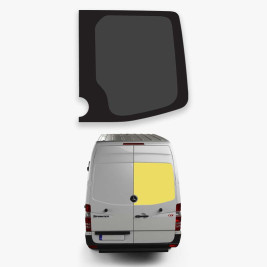 ventana corredera puerta batiente trasera derecha Mercedes Sprinter (2006-2018)