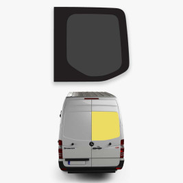 Rear right hinged door...