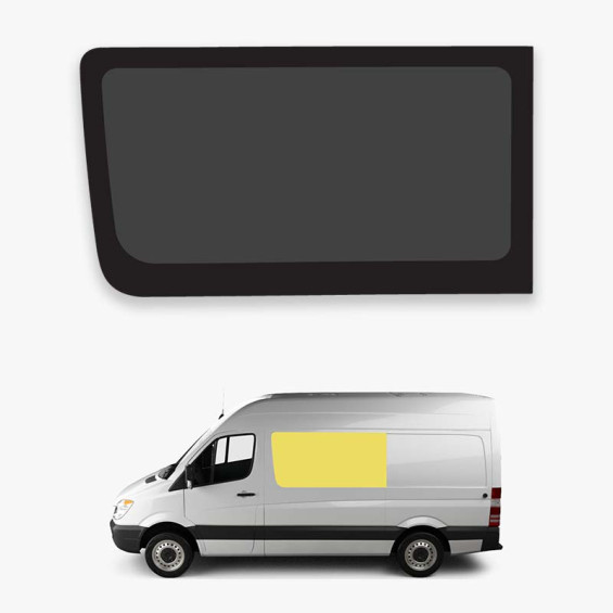 Fixed front left window for...