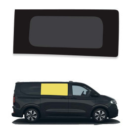 Front right fixed window...
