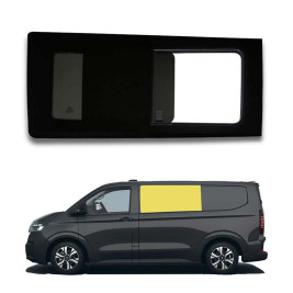 Front left sliding window...