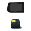 Rear left hinged door window for Volkswagen Transporter T7 - Since 2024