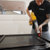 servicio de instalación de ventana para furgoneta