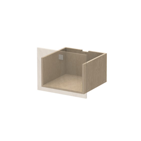 LONGBOARD - High drawer - T327 furniture view