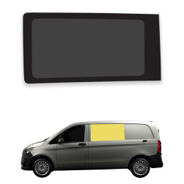Frontfenster links für Mercedes Vito 2014 mit fester Trennwand links