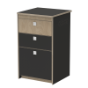 Uno 4 - Grey - Birch - Side