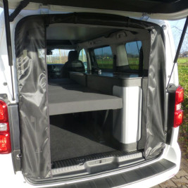 The open mosquito net