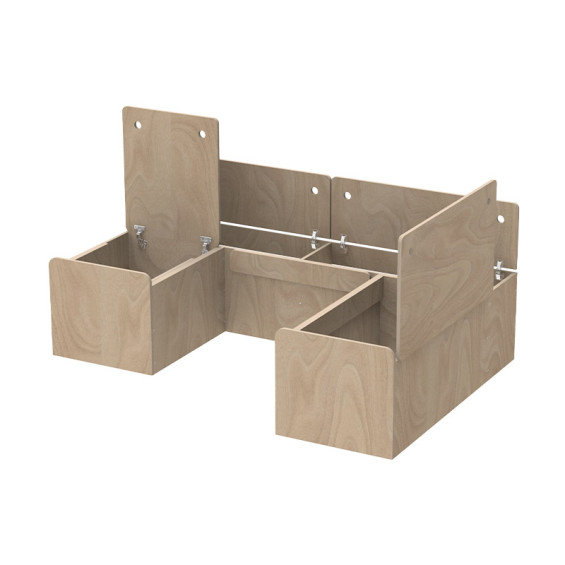 Module Lit Banquette 120 cm...