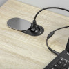 The Slide socket built into a desk