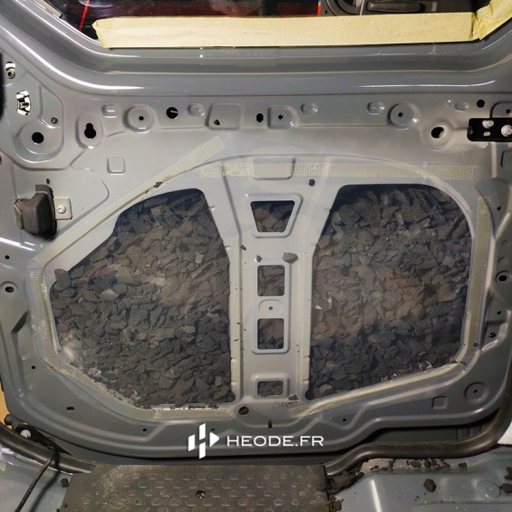 easy insulation for converted utility vehicle doors armaflex