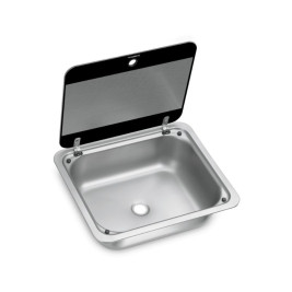 Stainless steel sink with...