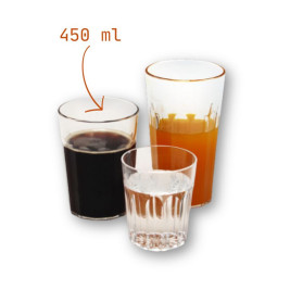 Verres en plastique Verre à...