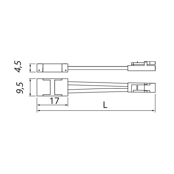 Conector para tiras de LED...