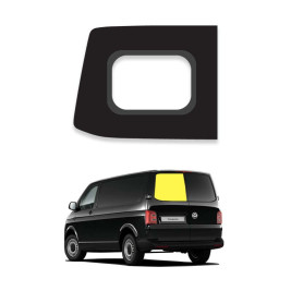 panel de fibra de vidrio puerta batiente izquierda Volkswagen Transporter T6 desde 2015