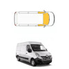 Cortinas opacas cabina - Renault Master (Desde 2010)