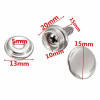 Roscado de 15 mm para botón de presión