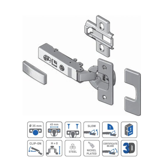 Surface-mounted hydraulic...