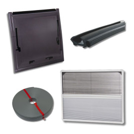 Universelles RW Rear Fenster-Set der Marke Carbest, montagebereit