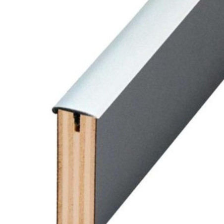 T-finish profile with...