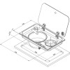 Gas und Spüle für Van-Ausbau
