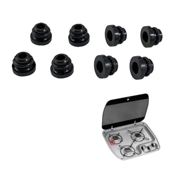 cap for domotic gas cooker
