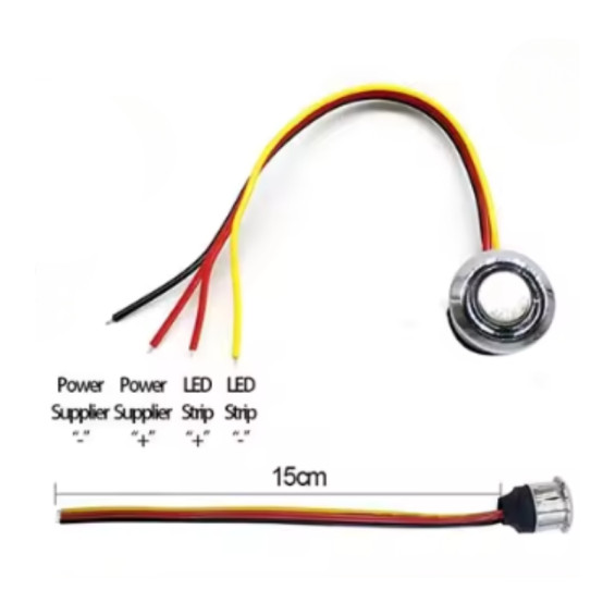 Taktiler LED-Schalter mit...