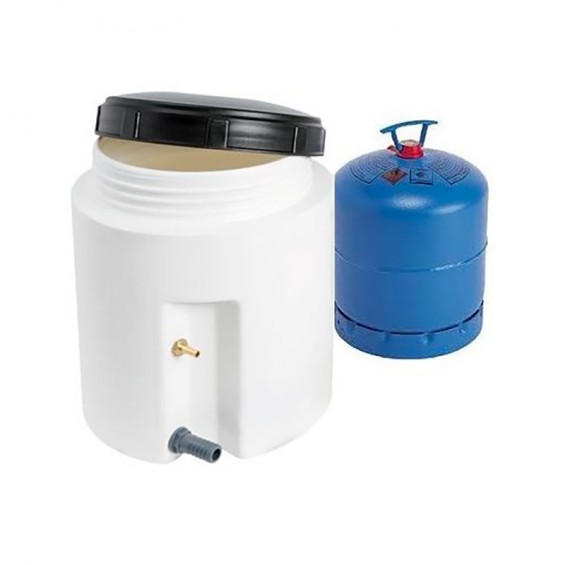 behälter für Gasflaschen mit Etanche