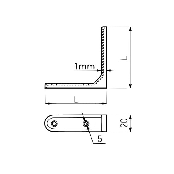 fixing bracket diagram