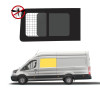 ventana corredera para Ford Transit con mosquitera