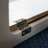 Furniture door hinge for van and campervan