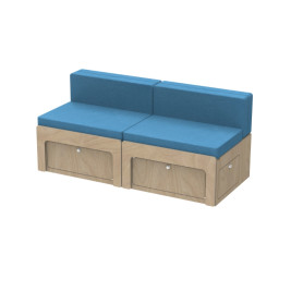 Sitzbank-Bett für ausgebauten Van