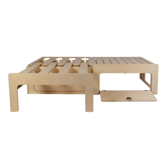 Cama banco para furgoneta de 120 cm de ancho