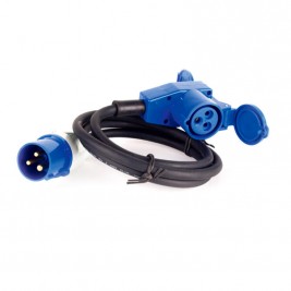 CEE-Verlängerung 1,5m Stecker Buchse