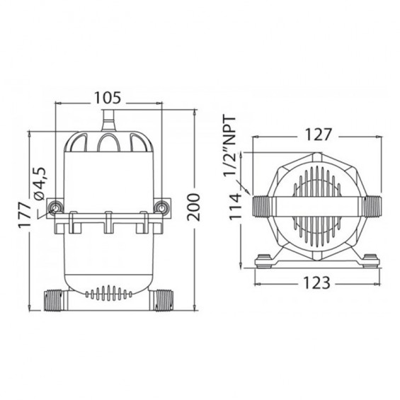 expansion tank for converted vehicle