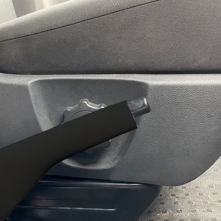 housse de frein à main noir pour ford transit / transit custom aménagé en camping car