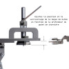 Guide for hinge installation