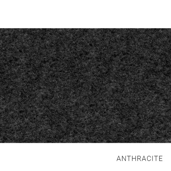 Dark grey carpet for van