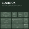 Accesorios de la tienda de techo Equinox