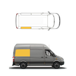 Blackout curtain for rear right window - Mercedes Sprinter (From 2006)