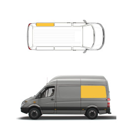 Cortina opaca para ventana trasera izquierda - Mercedes Sprinter (desde 2006)